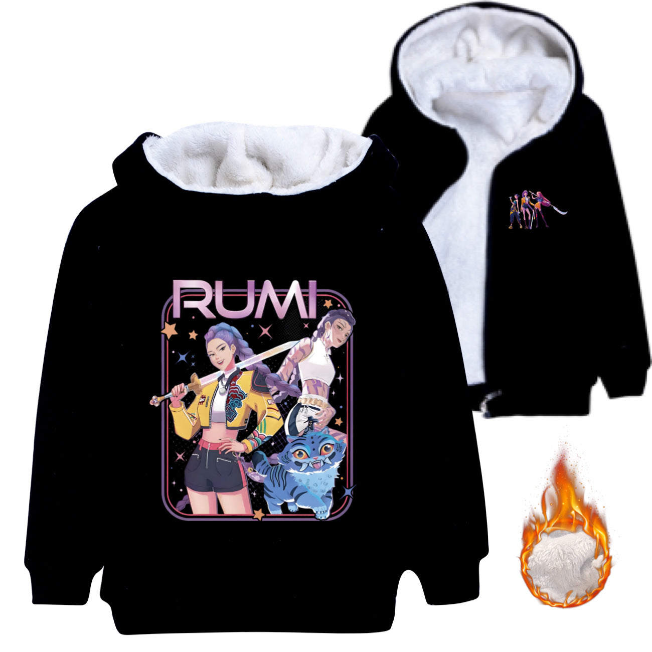 Veste à capuche "K-Pop Demon Hunters"