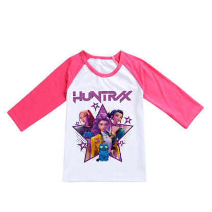 T-Shirt enfants décontracté à manches longues