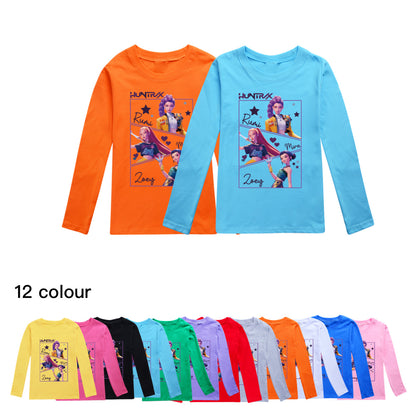 T-Shirt à manches longues décontracté