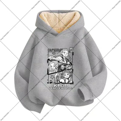 Sweat à capuche polaire Imitation Cachemire