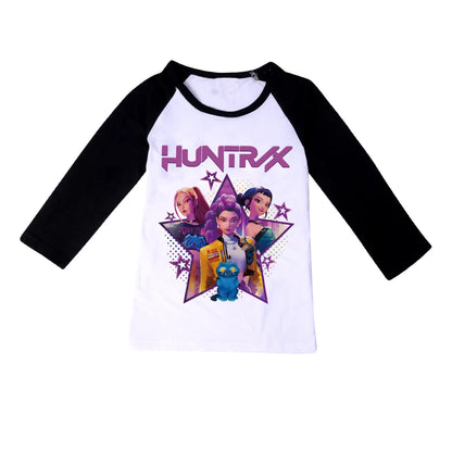 T-Shirt enfants décontracté à manches longues