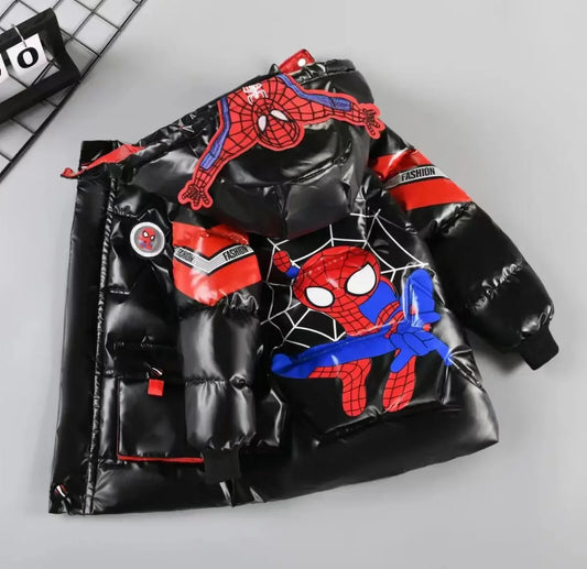 Doudoune Spiderman pour enfants