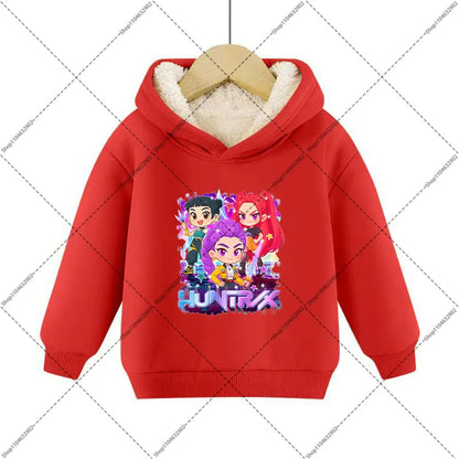 Sweat à capuche polaire Imitation Cachemire