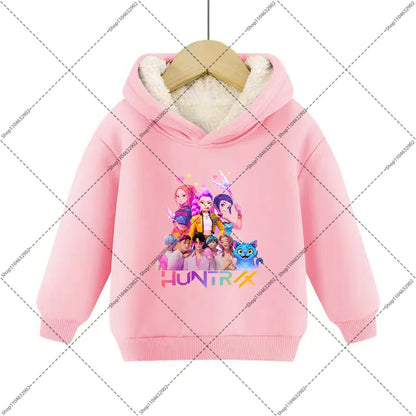 Sweat à capuche polaire Imitation Cachemire