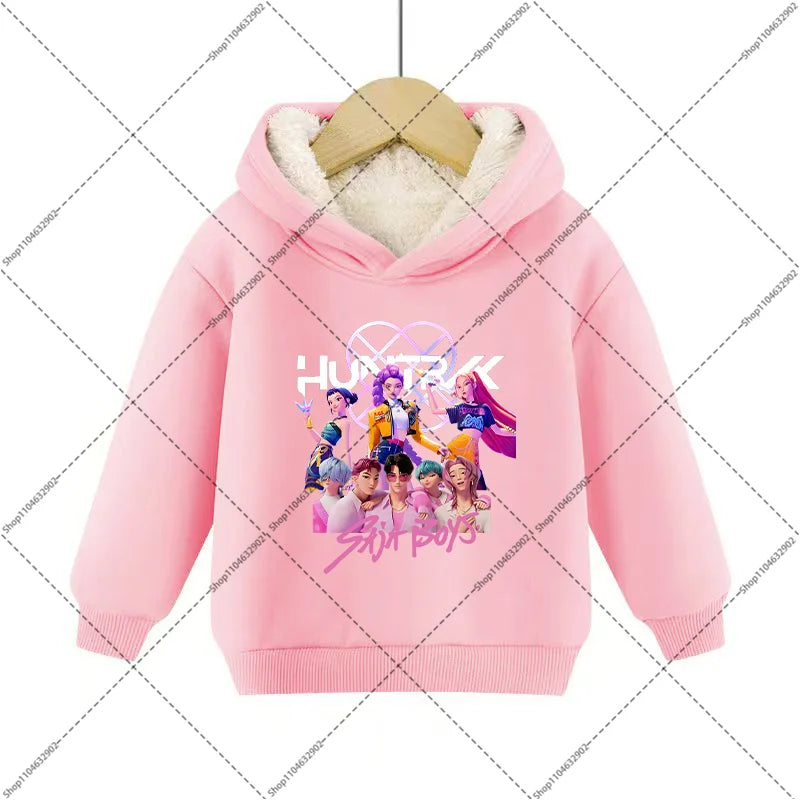 Sweat à capuche polaire Imitation Cachemire