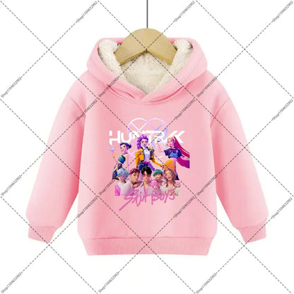 Sweat à capuche polaire Imitation Cachemire