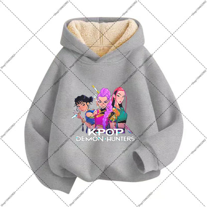 Sweat à capuche polaire Imitation Cachemire