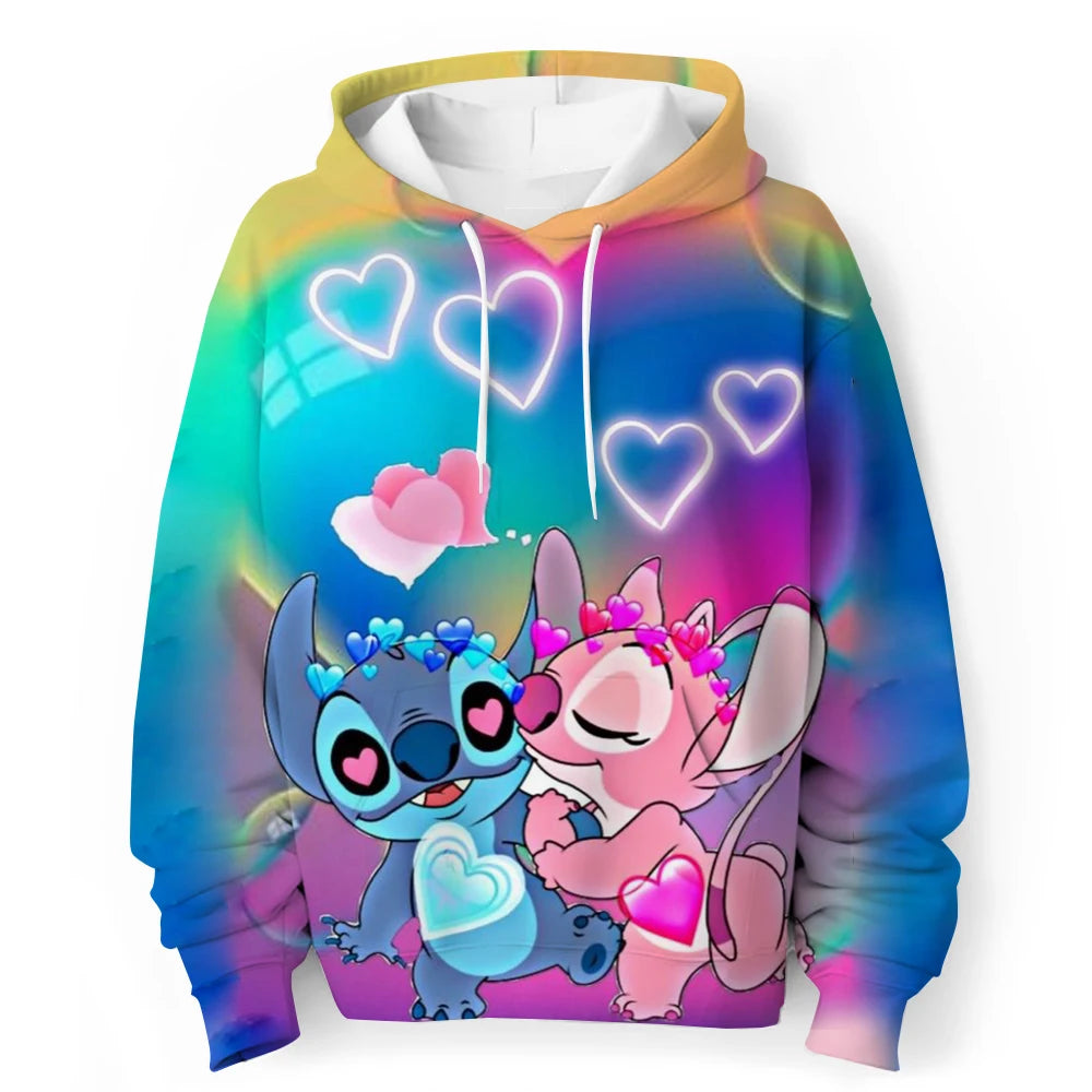 Sweat à capuche Lilo Stitch