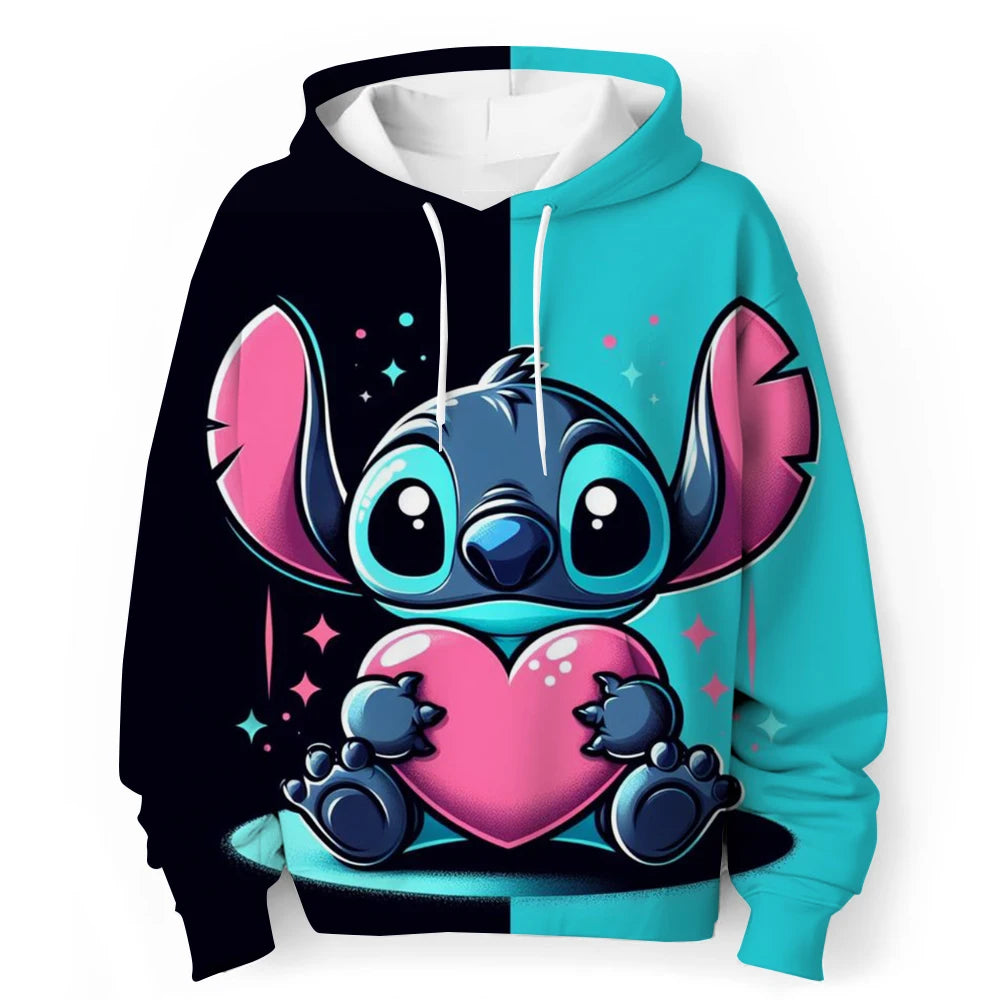 Sweat à capuche Lilo Stitch