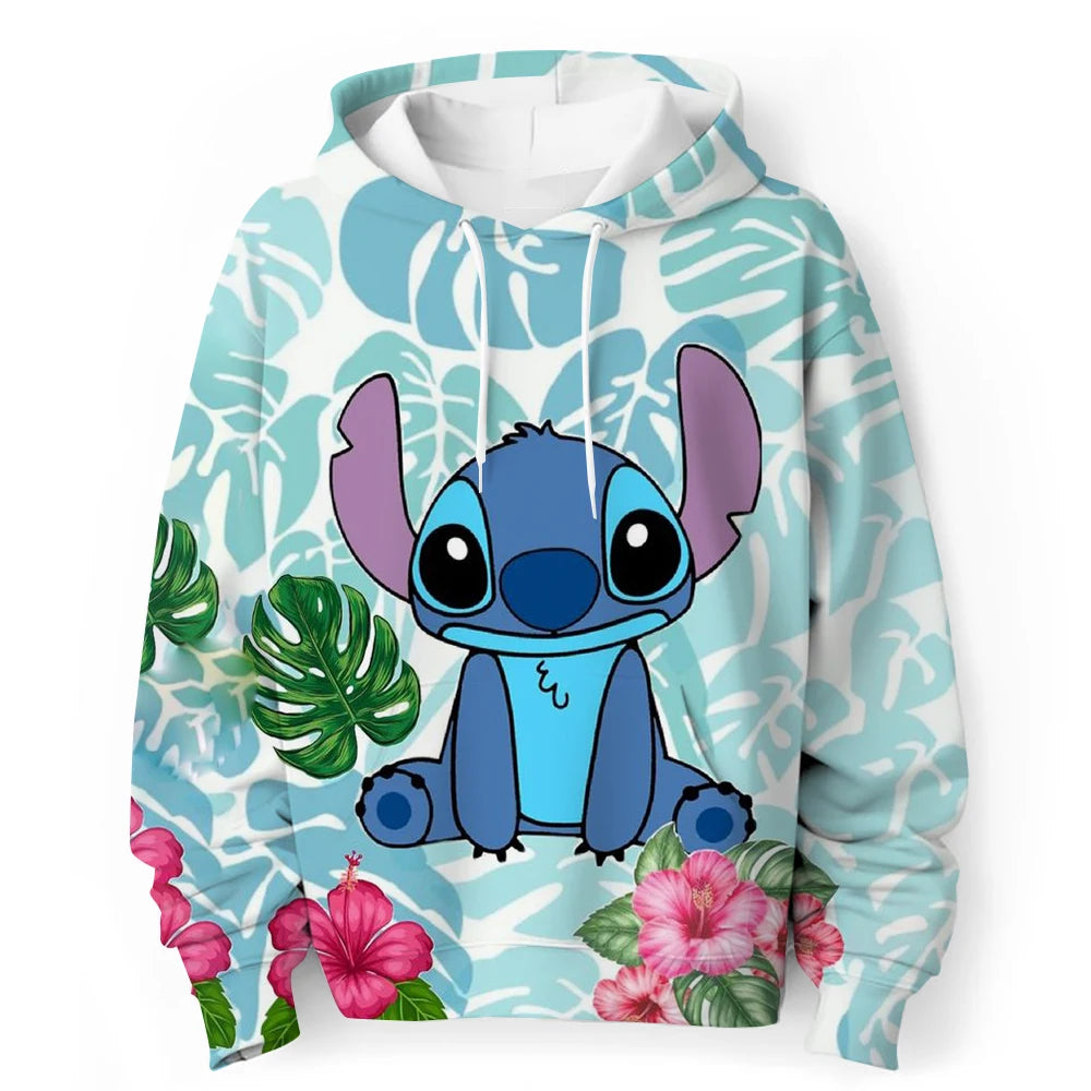 Sweat à capuche Lilo Stitch