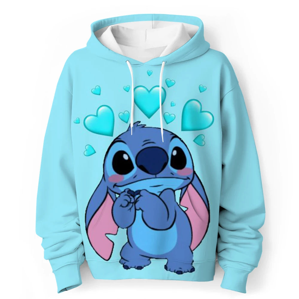 Sweat à capuche Lilo Stitch