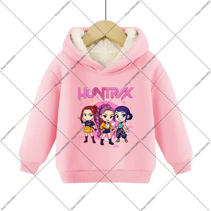 Sweat à capuche polaire Imitation Cachemire