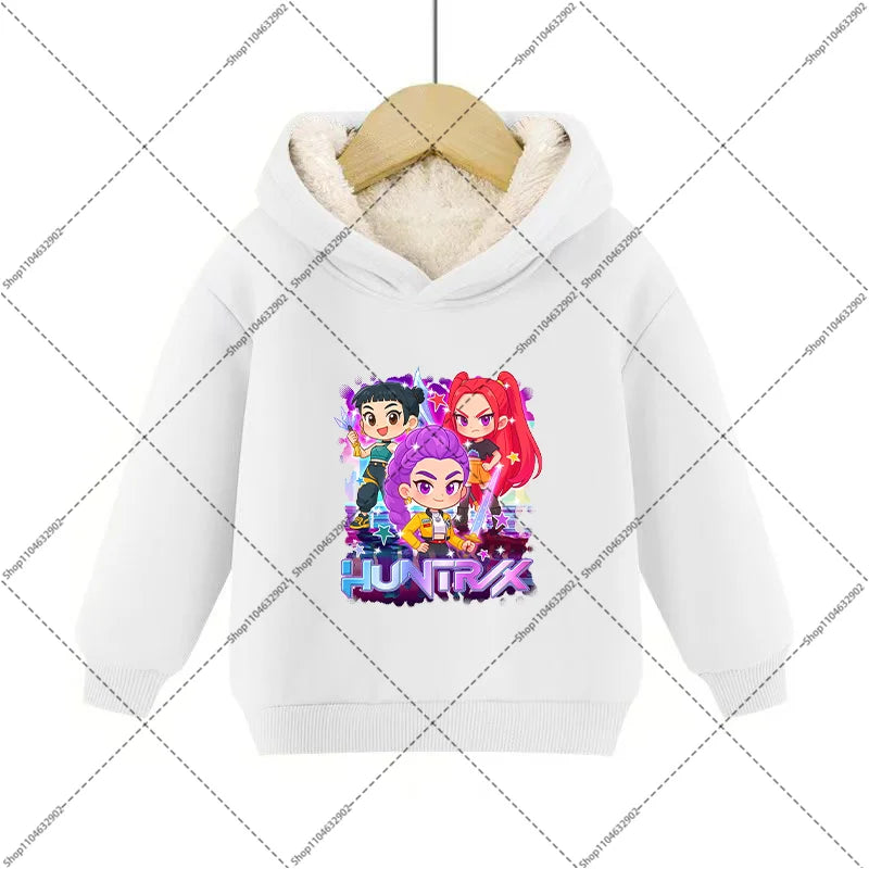 Sweat à capuche polaire Imitation Cachemire