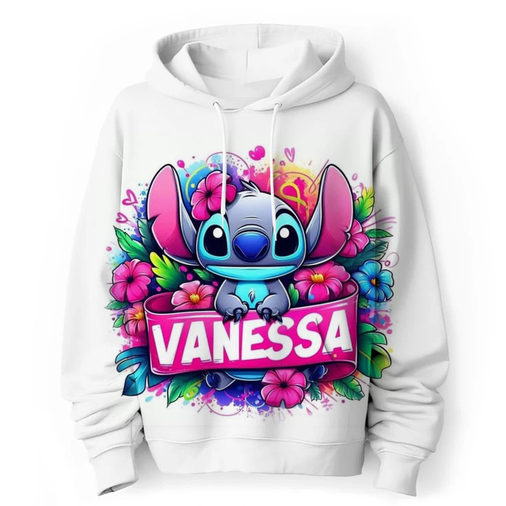 Sweat à capuche Lilo Stitch