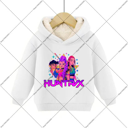 Sweat à capuche polaire Imitation Cachemire