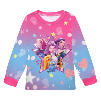 Pyjama 2 pièces K-Pop Demon Hunters