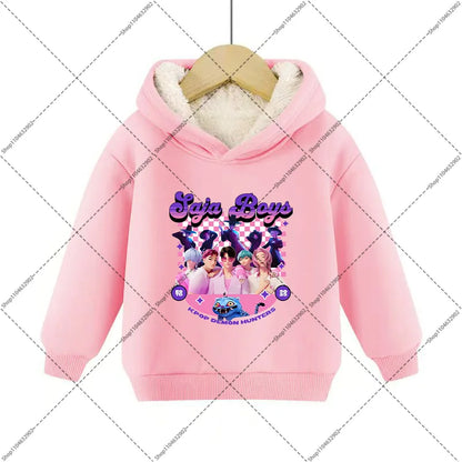 Sweat à capuche polaire Imitation Cachemire