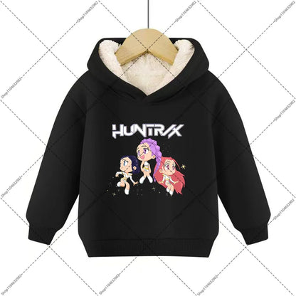 Sweat à capuche polaire Imitation Cachemire