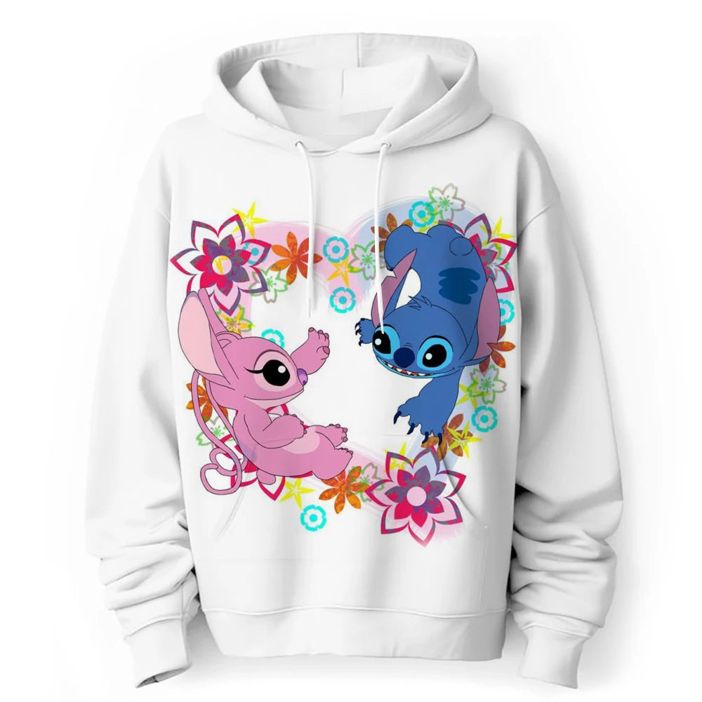 Sweat à capuche Lilo Stitch