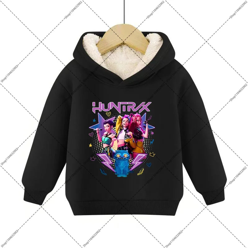 Sweat à capuche polaire Imitation Cachemire