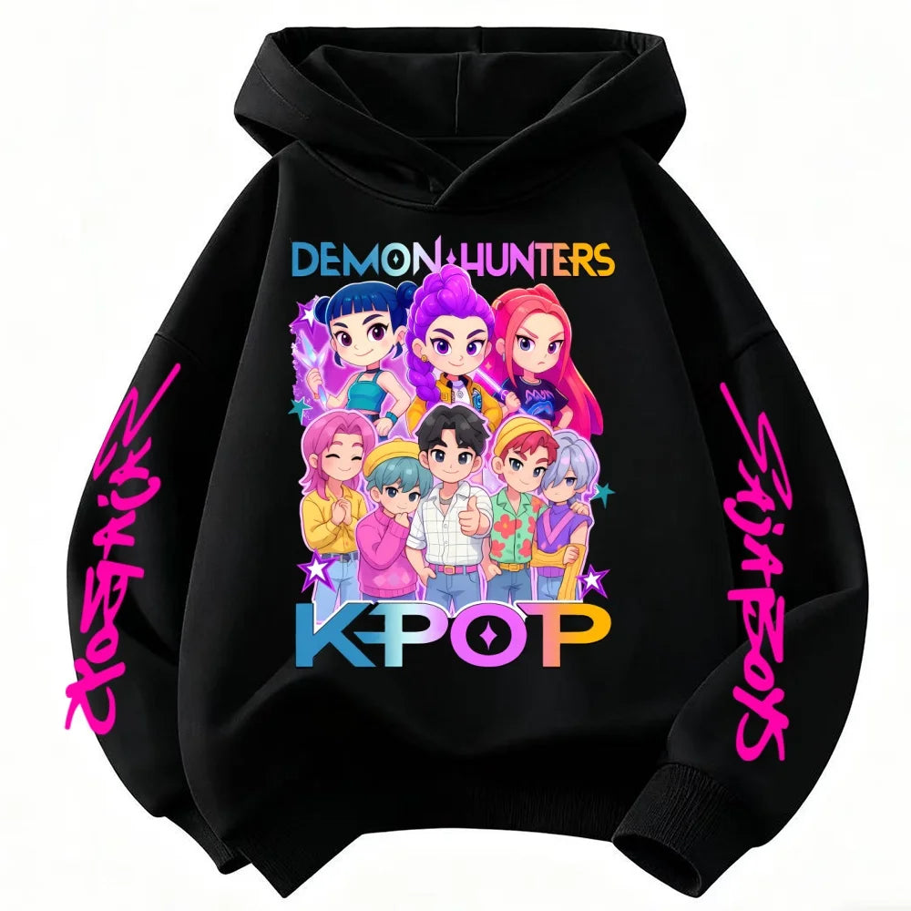 Sweat à capuche "K-pop Demon Hunters"