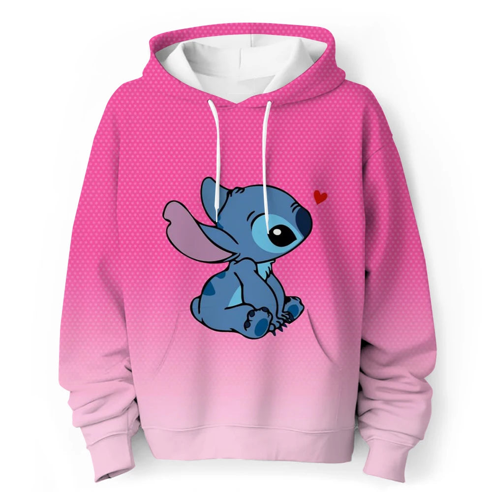 Sweat à capuche Lilo Stitch