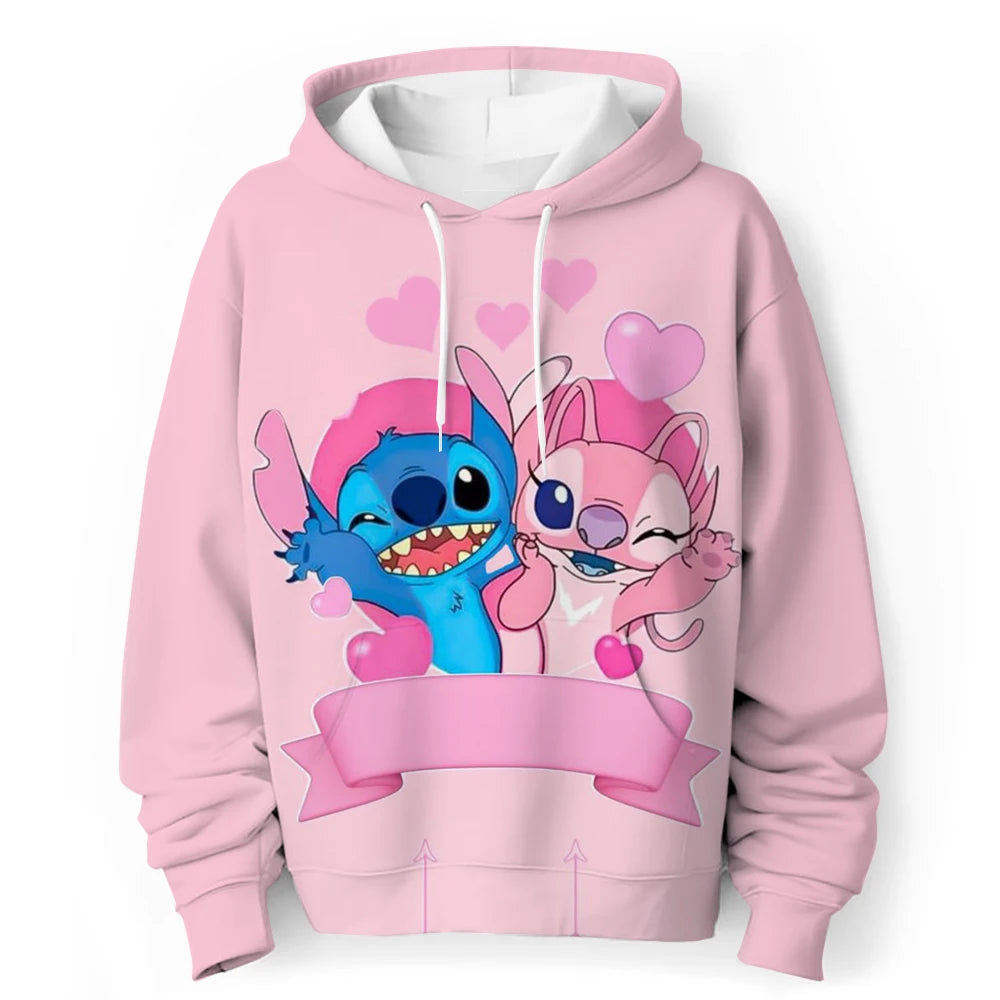 Sweat à capuche Lilo Stitch