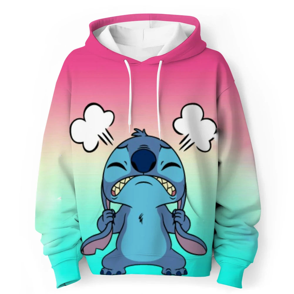 Sweat à capuche Lilo Stitch
