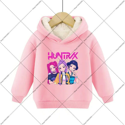 Sweat à capuche polaire Imitation Cachemire